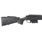 Tikka T3X Ctr Matte Blued Steel 6.5 Creedmoor NS 24 BBL 1:1/8 5/8x24 TPI LH 10RD Synth FIX CHK / Black J03343 - Additional Image 4