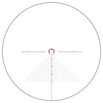 Vector Optics S6 1-6x24 SFP Illuminated FDE Riflescope Kit w/30mm 1-Piece 1.93"Mount, VI-CTSIX Reticle, Honeycomb Shade,Extra Ring Caps OPSL123 - Reticle Image 1
