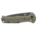 Benchmade Claymore 154CM Stainless Steel 60-62HRC 3.6" Knife w/Ranger Green Grivory Handle 9070BK-03 - Additional Image 1