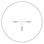 Trijicon Credo HX 2.5-10x56mm SFP Red/Grn PowerDot BDC Hunter Holds 30mm Tube Riflescope w/Exposed Elevation Tool & Return to Zero CRHX1056-C-2900051