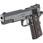 Springfield Armory 1911 Garrison 9mm 5" Bbl Blued Handgun w/ Target Adj Rear Sight, 1x9 rd Mag PX9419-ADJ - Additional Image 2