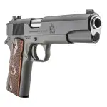 Springfield Armory 1911 Mil-Spec .45 ACP 5" Match Bbl Black CA Compliant Handgun w/ Fixed 3-Dot Sights, Combat Trigger, 2x7rd Mags PB9108LCA - Additional Image 2