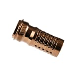 Q, LLC. Cherry Bomb Rear End XL M18.5x1 Fast Attach Muzzle Brake Tapered Mount for 8.6 BLK Fits 90 Degree Shoulder RE-CBXL-M18X1.5 - Additional Image 1