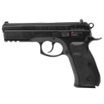 CZ 75 SP-01 50th Anniversary Elite 9mm 10rd Blk Polycoat Steel, FS, MS, Blk Rubber Grips Full-Size Handgun 01125