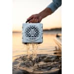 Turtlebox CUB Outdoor Bluetooth Speaker with 2-Unit Pairing & Party Mode, Steel Tie-Downs, 8.6"x7.2"x5.8", 5.3lbs, White TB-CUB-G1-WHT-1 - Additional Image 4