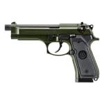 Beretta 92FS OD Green Threaded 218rd OD Green 9x19mm 5.1" Bbl SA/DA Pistol w/2 18 Mags J92F300GRTB18