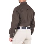 First Tactical Men's V2 Tactical Long Sleeve Shirt Kodiak Brown 111006-182 - Additional Image 2