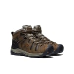 Keen Indus-Trail Flint II Mid WP Soft Toe Men's Black Olive/Brindle 9 EE 1025613-9EE