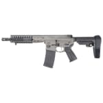 LWRC ICDI Direct Impingement .300 Blackout 10.5" 1:7" 1/2x28 Bbl Tungsten Grey Pistol w/SBA3 Brace ICDIP3TG10SBA3ML