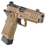 Springfield Armory 1911 DS Prodigy 9mm 4.25"Bbl Coyote Brown Handgun w/AOS Plate, U-Notch Tritium Sights, Comp, 1x17rd & 1x20rd Mags PH9117AOSCB-COMP - Additional Image 4