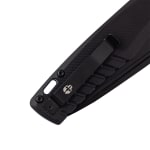Tekto F3 Charlie Black D2 Blade Black G10 Handle Black Accents Drop Lock Fine Edge Folding Knife F3R-G1BK-D2BK1-A1 - Additional Image 5
