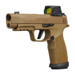 Sig Sauer P365 9mm 3.7inDH3 Striker X-Ray 3 Polymer Grip Comp Magwell Coyote Pistol w/(2) 21rd and (1)17rd Steel Mags 365XF-9-DH3-RXSL