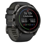 Garmin Fenix 9 Pro 51mm Carbon Gray DLC Titanium Smartwatch w/ inReach, AMOLED Display, Black-Pebble Gray Silicone Band 010-04337-10 - Additional Image 2