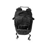 First Tactical Tactix Half-Day 27L Black Backpack Plus w/ YKK Zippers, Shovel Backboard, Lynx Laser-Cut Platform MOLLE/PALS Compatible 180036-019-1SZ - Additional Image 4