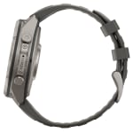 Garmin Fenix 9 Pro 51mm Titanium Smartwatch w/ Solar Display, Pebble Gray-Silver Gray Silicone Band 010-04339-05 - Additional Image 12