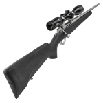 Sako 90 Peak Stainless Steel 222 REM No Sights 20 Fluted BBL 1:12 1/2x28 TPI RH Std Trig 6RD Carbon Fiber / Black J05136 - Additional Image 4