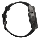 Garmin Fenix 9 Pro 47mm Carbon Gray DLC Titanium Smartwatch w/ inReach, AMOLED Display, Black-Pebble Gray Silicone Band 010-04336-10 - Additional Image 4