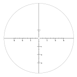 Kahles Condition A Demo K864i CCW 8-64x56 / MOAK+ Riflescope 10724 - Reticle Image 1