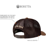 Beretta Illinois USA 250 Hat Brown OSFA BIL18T16750801 - Additional Image 2