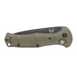 Benchmade Claymore 154CM Stainless Steel 60-62HRC Tanto 3.6" Knife w/Ranger green Grivory Handle 9071BK-03 - Additional Image 1