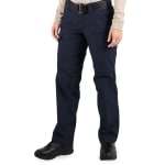 First Tactical Women's V2 Tactical Pants 2-Way Stretch Water Resistant Double-Dyed Midnight Navy 124011-729 - Additional Image 1