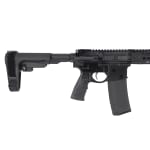 Daniel Defense DD4 P 5.56mm 11.5" 1:7 Govt Bbl Car LPG DD4 10.5" M-LOK Blk Semi-Auto Pistol w/SBA3 Brace & DDFH 02-201-15298-047