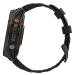 Garmin fenix 8 Pro 51 mm AMOLED Sapphire Carbon Gray DLC Titanium w/Black/Pebble Gray Silicone Band GPS Smartwatch 010-03199-00