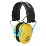 Walker's Razor Slim Electronic Muff Golden Brown Sprinkles Electronic Ear Ear Muffs GWP-RSEM-SPRNKB