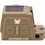 Vortex Optics Defender CCW Tan Enclosed Solar Micro Red Dot Sight w/3 MOA Dot & 32 MOA Circle,Motion Activated, Shield RMS Mount DFCCW-MRD3-E-T - Additional Image 5
