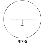 March X "High Master" 10-60x56 MTR-5 Reticle 1/8MOA Riflescope D60HV56TM - Reticle Image 1