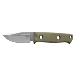 Benchmade Sibert Mini Bushcrafter Fixed Blade Drop-Point Olive Drab Green G10 Knife 165-1
