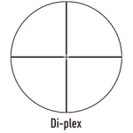 March 10-60x52 Di-Plex Reticle 1/8 MOA Riflescope D60V52L-Di-Plex - Reticle Image 1