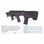 Desert Tech WLVRN Micron Semi-Auto Bullpup .300 Blackout 11.5" Bbl Black SBR (NFA) w/(1) 30rd Magpul PMAG WLV-RF-D1130-B - Additional Image 3