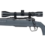 Savage Arms G4 Axis 2 XP Gray LH .22 CM 1:8" 1/2x28 20" Heavy Sporter Bbl Carbon Steel/Synth Matte BLK Rifle w/3-9x40 BDC Scope 33196 - Additional Image 3