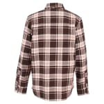 Oakley Men's Cocoa Brown/Mist/F Red Lifestyle Podium Plaid Ls Flannel FOA402573-9NX - Additional Image 2