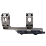 ADM AD-RECON 30mm 1.63" NV Height FDE Scope Mount w/2" Offset & Dual QD Titanium Lever AD-RECON-M-30-FDE-TL