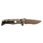 Benchmade Auto Adamas Magnacut 63-65HRC Drop-point Serrated 3.78" Knife w/Olive Drab G10 Handle 2750SFE-04 - Additional Image 2