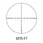 March 10-60x52 MTR-FT Reticle 1/8MOA Riflescope D60V52LM - Reticle Image 1