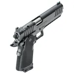 Springfield Armory 1911 DS Prodigy 9mm 5" Bbl Black Handgun w/ AOS Plate, U-Notch Fiber Optic Sights, 1x17rd & 1x20rd Mags PH9119AOS - Additional Image 4