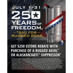 Rugged Suppressors Axial Suppressor AXL762 - Additional Image 2