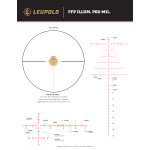 Leupold Mark 4HD 34mm 6-24x52mm Illuminated M5C3 Side Focus FFP PR2-MIL Riflescope 188484 - Reticle Image 1