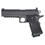Springfield Armory 1911 DS Prodigy 9mm 5" Bbl Black Handgun w/ AOS Plate, U-Notch Fiber Optic Sights, 1x17rd & 1x20rd Mags PH9119AOS - Additional Image 3