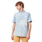 Oakley Men's Stonewash Blue M Golf Oakley Reduct Polo FOA404359-6EK-M - Additional Image 6