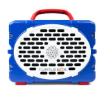 Turtlebox GameDay Series 2.0 Original Outdoor Bluetooth Speaker w/ Party Mode, Waterproof, 25hr Battery, Blue/Crimson TB-ORIG-G3-BLUE-WHT-RED-2 - Additional Image 5