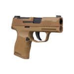 Sig Sauer P365 9mm 3.1" Bbl Striker X-Ray 3 Optic Ready Polymer Grip Coyote Pistol w/(2) 10rd Mags 365-9-CXR3P - Additional Image 1