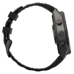 Garmin Fenix 9 Pro 47mm Carbon Gray DLC Titanium Smartwatch w/ Built-In Flashlight, AMOLED Display, Black-Pebble Gray Silicone Band 010-04336-15 - Additional Image 4