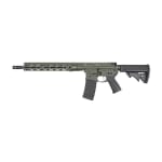 LWRCI ICDI Discovery 5.56 NATO 16" Bbl Direct Impingement M-LOK OD Green Rifle ICDIR5ODG16MLE