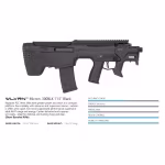 Desert Tech WLVRN Micron Semi-Auto Bullpup .300 Blackout 11.5" Bbl Black SBR (NFA) w/(1) 30rd Magpul PMAG WLV-RF-D1130-B - Additional Image 2