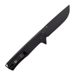 Tekto F1 Alpha Black D2 Blade Black G10 Handle Black Accents Fine Edge Folding Knife F1R-G1BK-D2BK1-A1 - Additional Image 1