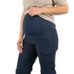 First Tactical Women's V2 Tactical Maternity Pants 2-Way Stretch Water Resistant Double-Dyed Khaki 124011M-055 - Additional Image 4